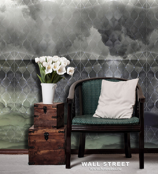 Фотообои в интерьере артикул Euphoria 20, EUPHORIA, Wall street Фотообои в интерьере артикул Euphoria 20, EUPHORIA, Wall street