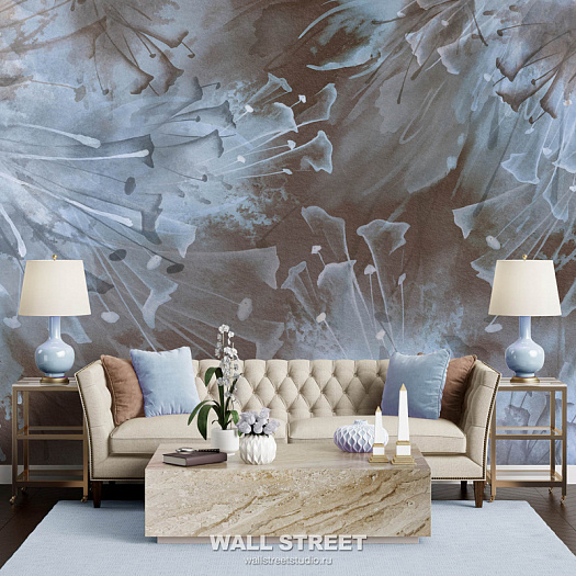 Фотообои в интерьере артикул Azure 7, AZURE, Wall street Фотообои в интерьере артикул Azure 7, AZURE, Wall street