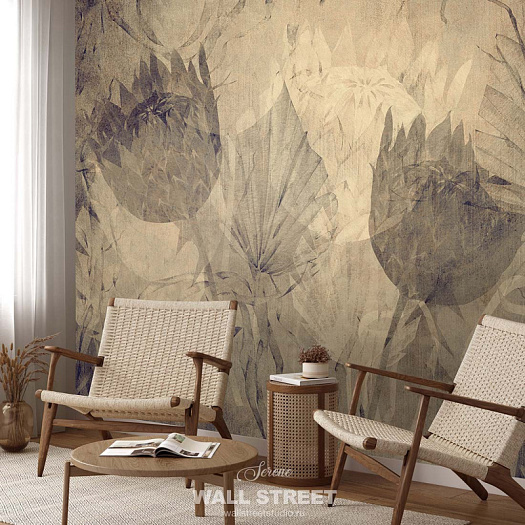 Фотообои в интерьере артикул Serene 21, SERENE, Wall street